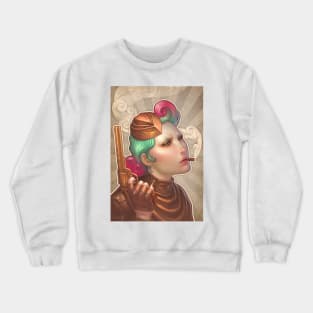 STEAMBERRY - Steampunk soldier Crewneck Sweatshirt